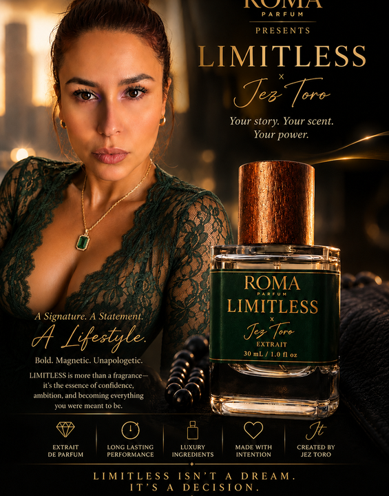 Roma Limitless x Jez Toro 30mL (PREORDER | SHIP DATE TBA)