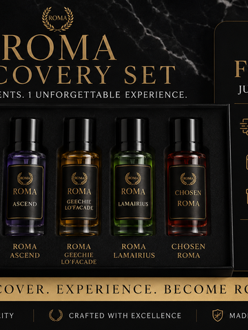 Roma Discovery Set — 6 Scents FREE, Just Pay Shipping