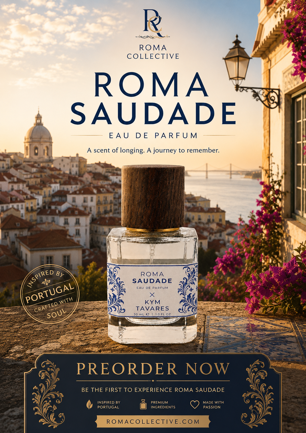 Roma Saudade by Kym Tavares 30 mL (PREORDER) Ship Date TBA