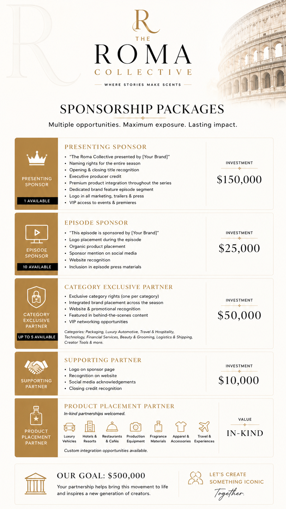 Sponsorship Packages