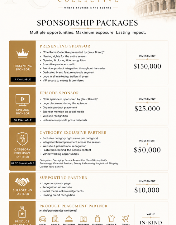 Sponsorship Packages