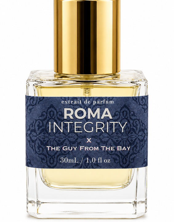 Roma Integrity x The Guy From The Bay Extrait de Parfum 30 ml (PREORDER | SHIP DATE TBA)