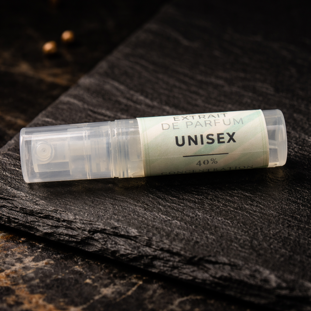 Roma Divine 2mL Extrait de Parfum Sample (40% Oil) – Unisex Mint, Vanilla & Wood