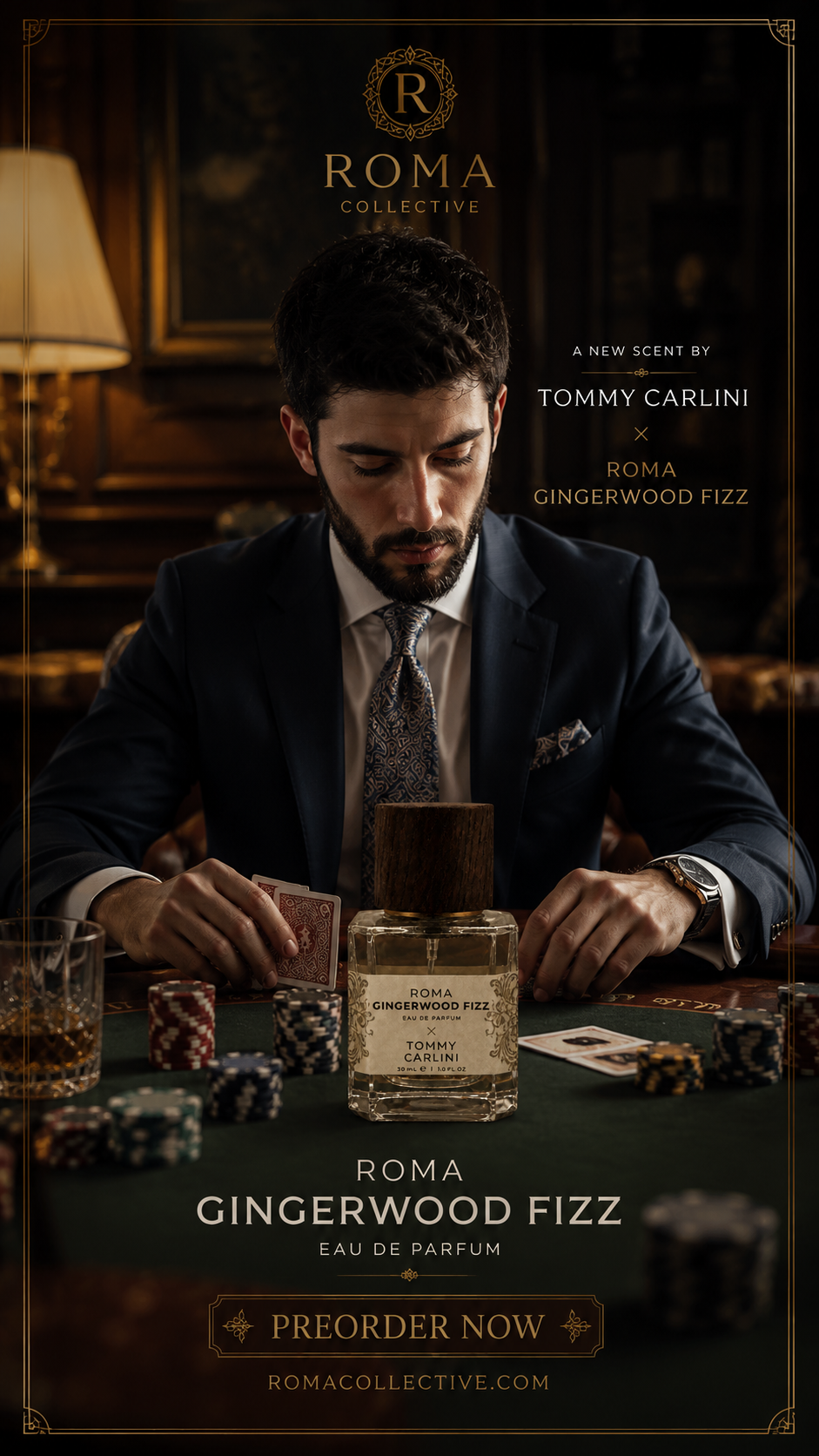 Roma Gingerwood Fizz 30mL PREORDER NOW | Ship Date TBA