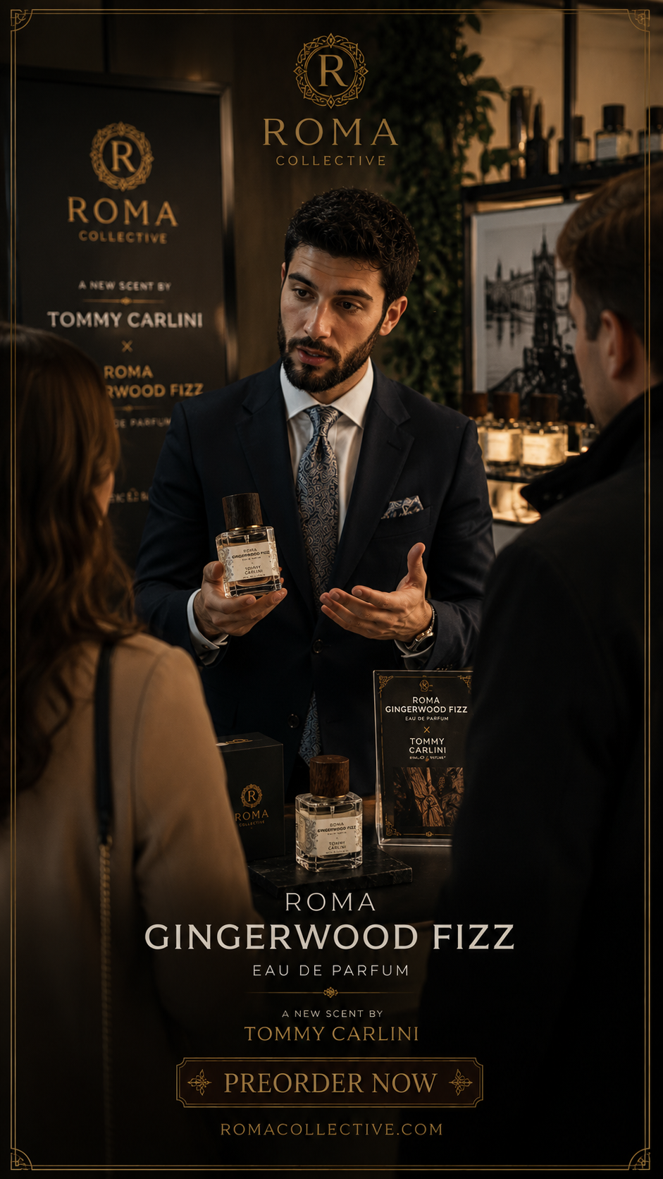 Roma Gingerwood Fizz 30mL PREORDER NOW | Ship Date TBA