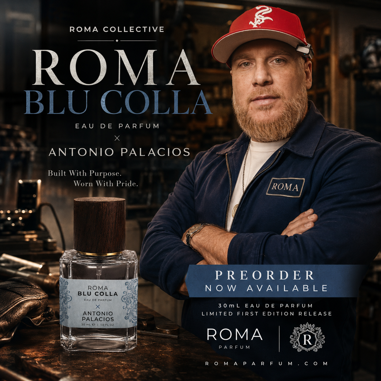 Roma Blu Colla x Antonio Palacios 30mL PREORDER | Ship Date TBA