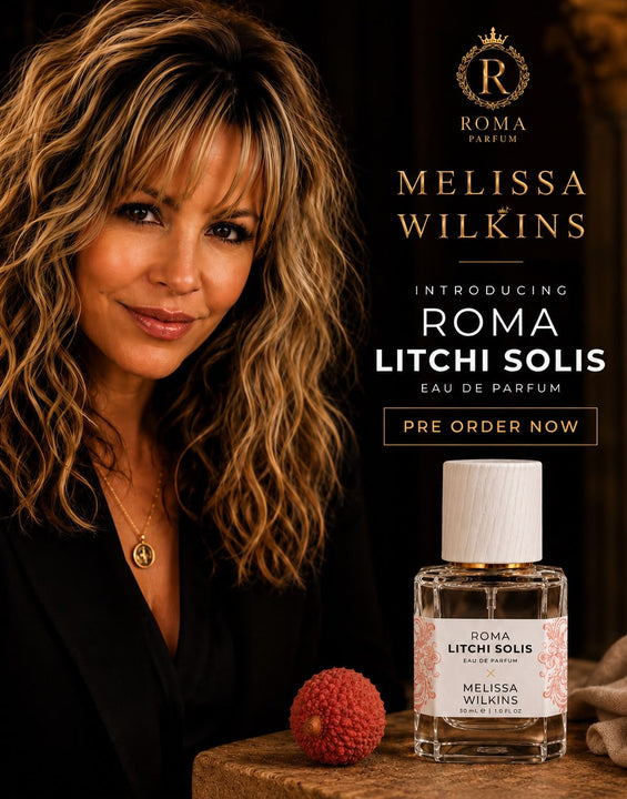 Roma Litchi Solis x Melissa Wilkins 30mL (PREORDER NOW) Shipping Date TBA