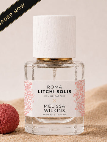Roma Litchi Solis x Melissa Wilkins 30mL (PREORDER NOW) Shipping Date TBA