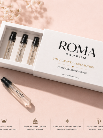 Niche Fragrance Sample Set — Try 3 Roma Scents of Your Choice