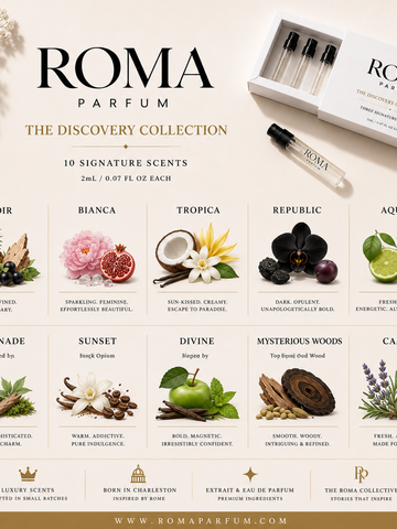 Niche Fragrance Sample Set — Try 3 Roma Scents of Your Choice