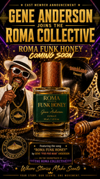 Gene “Poo Poo Man” Anderson X Roma Funk Honey 30mL (PREORDER | SIGNED BOXES)