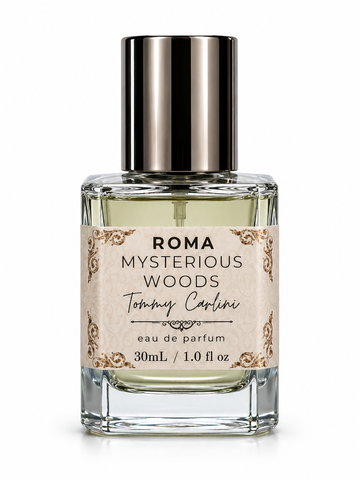 Roma Mysterious Woods x Tommy Carlini | Dark, Rich, Warm, Niche Fragrance