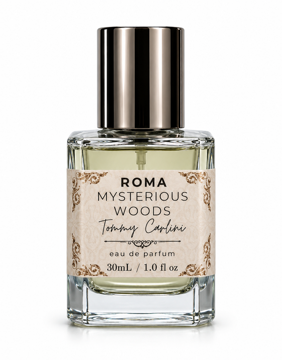 Roma Mysterious Woods x Tommy Carlini | Dark, Rich, Warm, Niche Fragrance