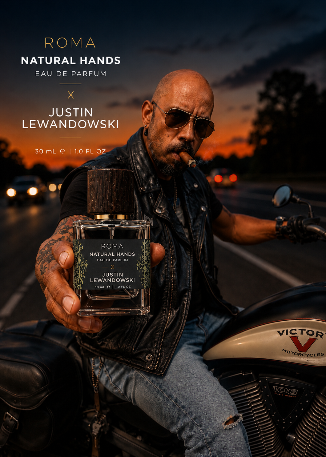 Roma Natural Hands by Justin Lewandowski 30mL PREORDER | Ship Date TBA