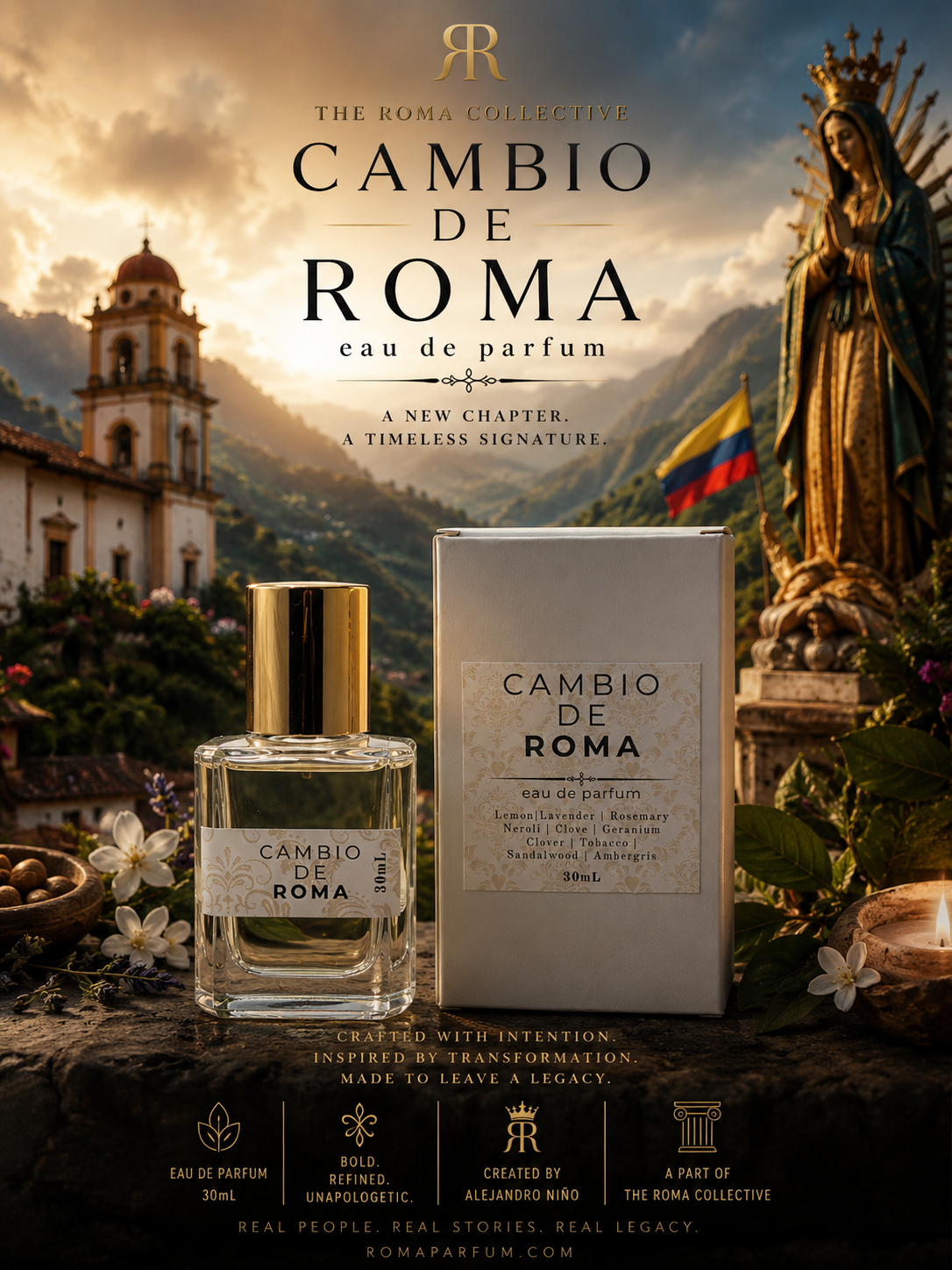 Cambio de Roma by Alejandro Nino 30mL PREORDER NOW | SHIPS JULY 4th