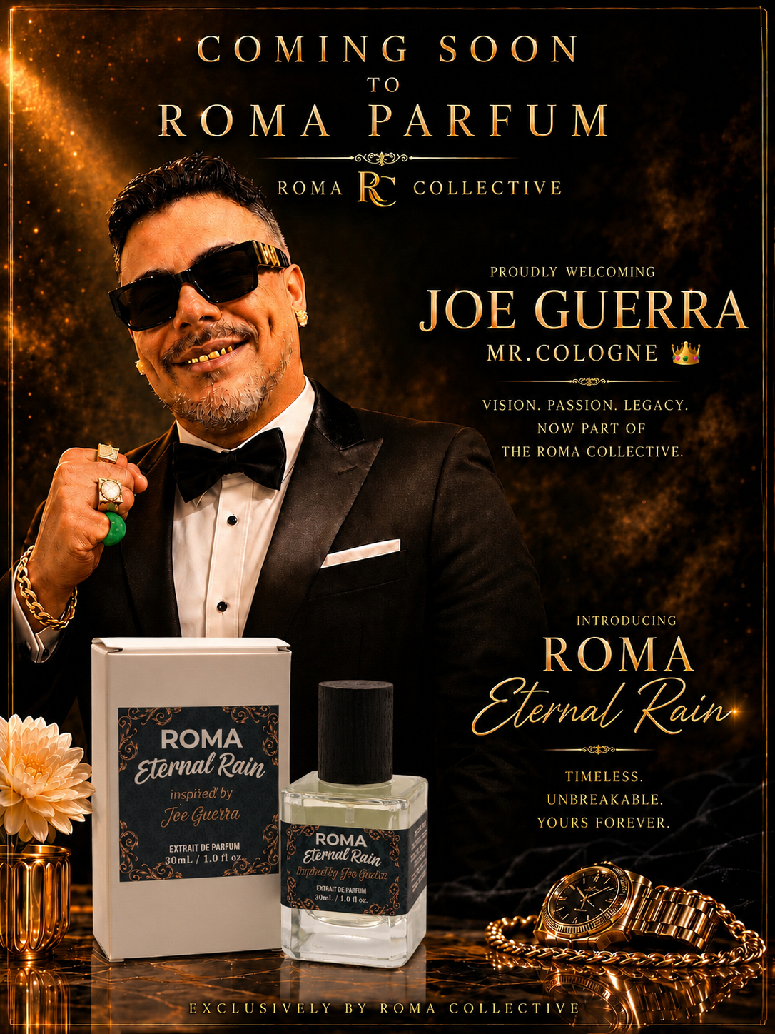 (PREORDER | SHIP DATE TBA) Roma Eternal Rain 30mL extrait de parfum