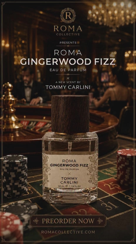 Roma Gingerwood Fizz 30mL PREORDER NOW | Ship Date TBA